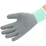 Juzo Anziehhilfe Spezialhandschuhe für Kompressionsstrümpfe mintgrün-grau Größe L/9