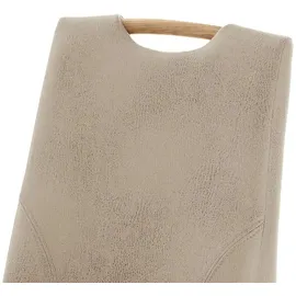 Möbel Kraft Polsterstuhl Top Chairs beige 2er Set
