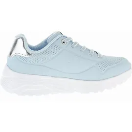 SKECHERS Uno Lite Kinder Blau/Silber 29
