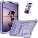Fintie Stoßfeste Hülle für iPad mini 7 (A17 Pro) 2024/ iPad mini 6 Generation 8,3 Zoll Violett