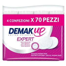 Demak'up Make-up-Entfernerscheiben Duo+ 4er Pack 4 x 70 St.