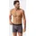 Danish Endurance Boxershorts Merino Trunks in grau Melange - L