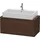 Duravit L-Cube 92x47,7cm, Nussb geb., f Kons, 2 Schub.