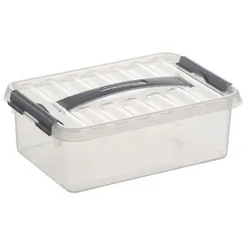 SUNWARE Q-Line Aufbewahrungsbox 20 x 15 x 6 cm 6-tlg. transparent