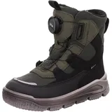 superfit Jungen MARS warm gefütterte Gore-Tex Stiefel, SCHWARZ/GRÜN 0000