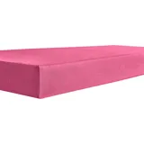 Kneer Spannbettlaken für Topper Vario-Stretch 160 x 200 cm flamingo