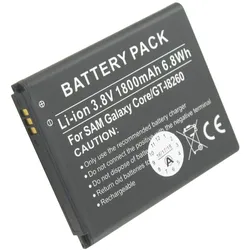Samsung Galaxy Core, Samsung Galaxy Core Plus, Samsung GT-I8260 Akku als Nachbau Akku von AccuCell