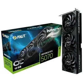 Palit GeForce RTX 5070 Infinity 3 OC 12GB GDDR7, HDMI, 3x DP (NE75070S19K9-GB2050S)