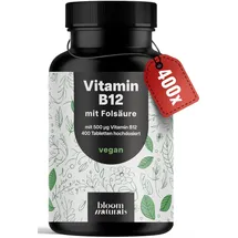bloom naturals beauty supplements Vitamin B12 Tabletten 400 St.