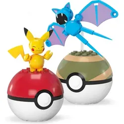 MEGA BRANDS HXP12 Pokémon Pokéball Pikachu & Zubat