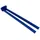 tecuro Handtuchhalter 2-teilig Blau 380 mm