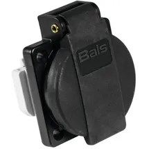 BALS Schuko-Steckdose 16A Schwarz