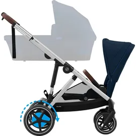 Cybex e-Gazelle S Ocean Blue Silver frame 2024 (524000529)