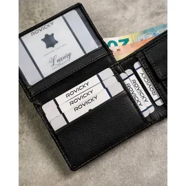 ROVICKY Geldbörse schwarz