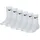 Nike Unisex Kinder Colorful Pack Crew Socken, Weiß, 5-7 Jahre EU - 5-7 Jahre