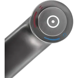 SANITOP-WINGENROTH Lauri Waschtischarmatur Dunkelgrau