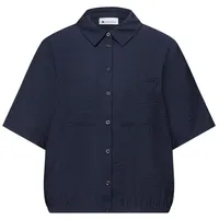 STREET ONE Kurzarmbluse Blau 42