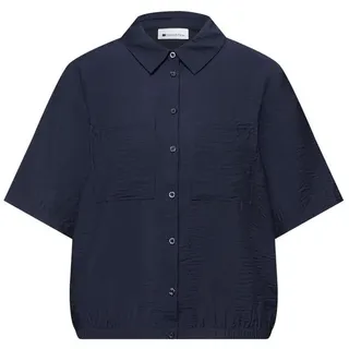 STREET ONE Kurzarmbluse Blau 42