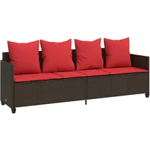 vidaXL Sonnenliege 55 x 70 x 0 cm Braun