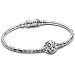 Pandora 68081 Damen-Armband Silber Herzen Geschenkset, 21 cm