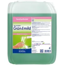Dr. Schnell Spülmittel GRÜN & MILD, hautfreundlich 20037 , 10 l - Kanister