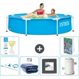Frame Pool Rund - 244x51 Cm - 7-teilig  S43