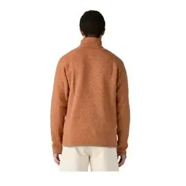 Patagonia better sweater fleecejacke 1 4 zip orange herren - L