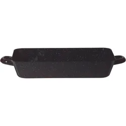 RIESS Profi Pfanne Email, schwarz, Länge: 330 mm