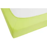 biberna 0077144 Feinjersey 140 x 200 - 160 x 200 cm apfelgrün