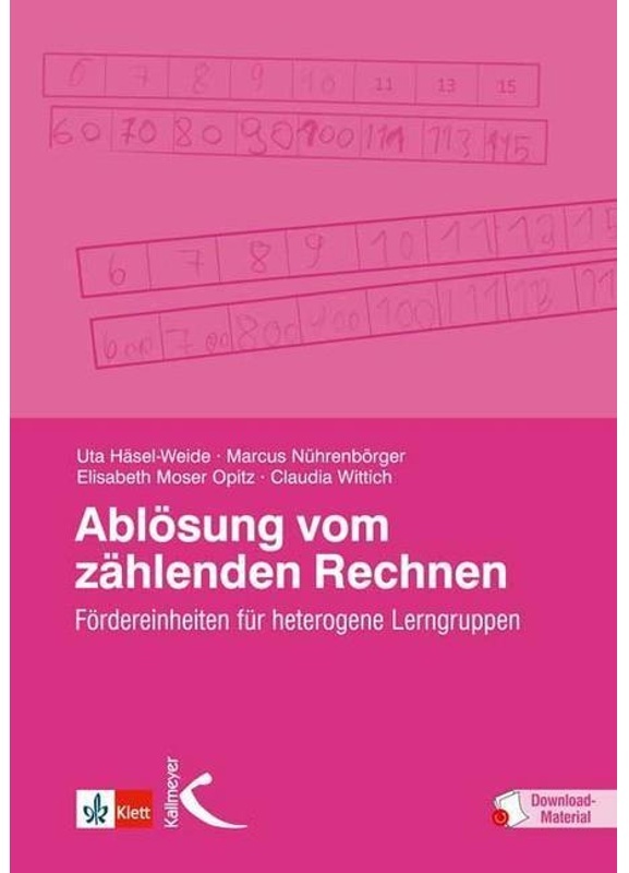 Ablösung Vom Zählenden Rechnen, M. 236 Beilage - Uta Häsel-Weide, Markus Nührenbörger, Elisabeth Moser Opitz, Claudia Wittich, Gebunden