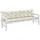vidaXL Auflage 200 x 50 x 7 cm melange creme 2 St.
