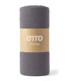OTTO home Spannbettlaken Jersey 160 x 200 cm anthrazit