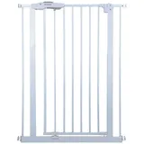 RAMROXX Treppenschutzgitter 75-85 cm 110 cm Hoch Weiß