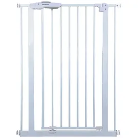 RAMROXX Treppenschutzgitter 75-85 cm 110 cm Hoch Weiß