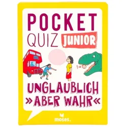Moses Pocket Quiz Junior - Unglaublich aber wahr