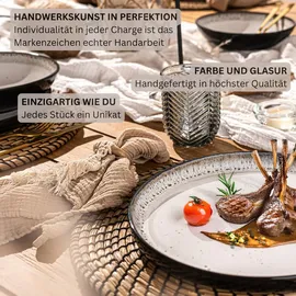 sänger Speiseteller Schwarz, Keramik, kratzfest, Essen | Trinken, Geschirr, Teller Speiseteller