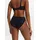 bonprix Slip mit zarter Spitze Schwarz 36/38
