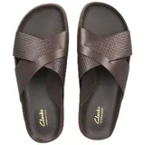 CLARKS Torford Cross Sandal Herren Braun 42