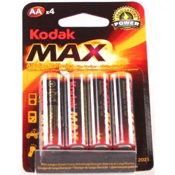 KODAK Max Alcalines (AA) LR6 Blister 4er (Angebot)