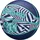 Wilson DRV Plus Dazzle Camo Indigo 7