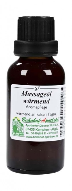 Bahnhof-Apotheke Massageöl wärmend