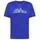 Jack Wolfskin Peak Graphic Kurzarm-t-shirt - Mtn Vibrant Blue - L