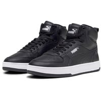 Puma Caven 2.0 Mid WTR Sneaker, Black Silver White, 44.5 EU