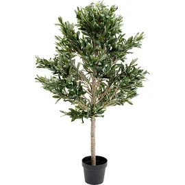 Kare Deko Pflanze Olive Tree 120cm",