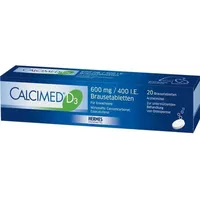 Hermes Arzneimittel Calcimed D3 600 mg/400 I.E. Brausetabletten