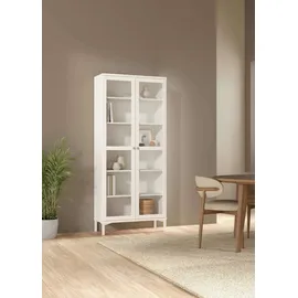INOSIGN Vitrine Roma 89 x 36,3 x 202,8 cm Weiß