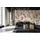Living Walls Vliestapete Vogel-Tapete florales Muster Beige/Braun 10 m 1 St grau
