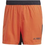 adidas Herren Shorts (1/4) Trail Short, Semi Impact Orange, HS9551, XL5