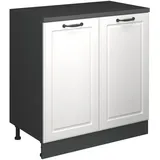Vicco Kommode Rion 80 x 81,6 cm Weiß