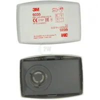 3M Partikelfilter P3 R komplett, 6035